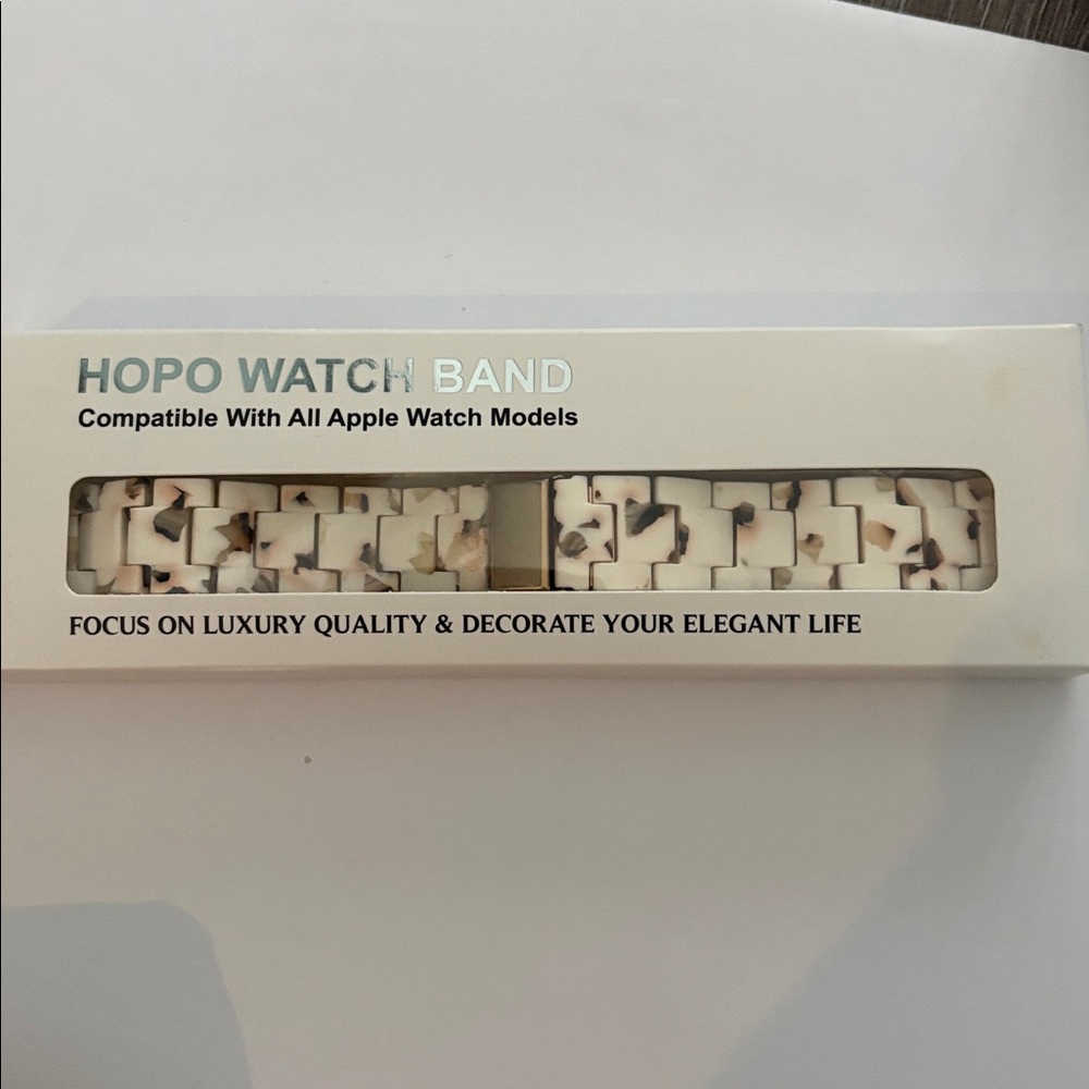 Apple watch Noro Cream and Tan Watch Band